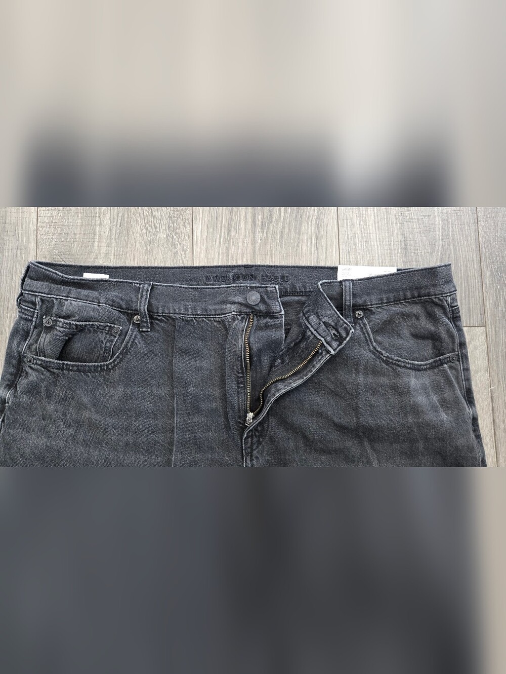 American Eagle Women’s Size 20 Regular Black Wash Stretch Jeans NWT #574 - Picture 10 of 13